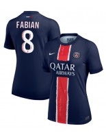 Paris Saint-Germain Fabian Ruiz #8 Domácí Dres pro Dámské 2024-25 Krátký Rukáv